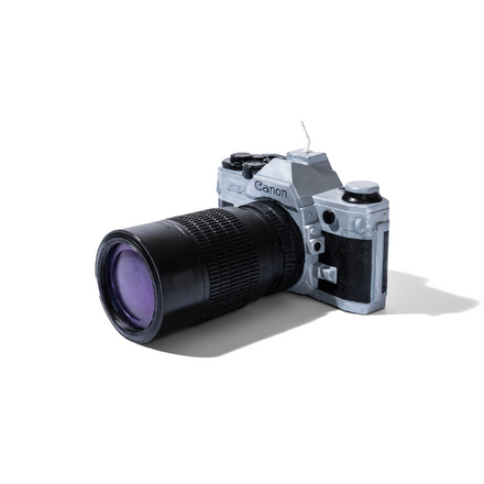 Canon AE-1 (1976–1984), Wax Camera Sculpture, Candle Edition (1/50)